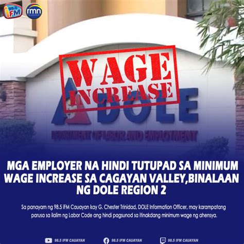 minimum wage cauayan isabela|Mga Employer na Hindi Tutupad sa Minimum Wage Increase sa .